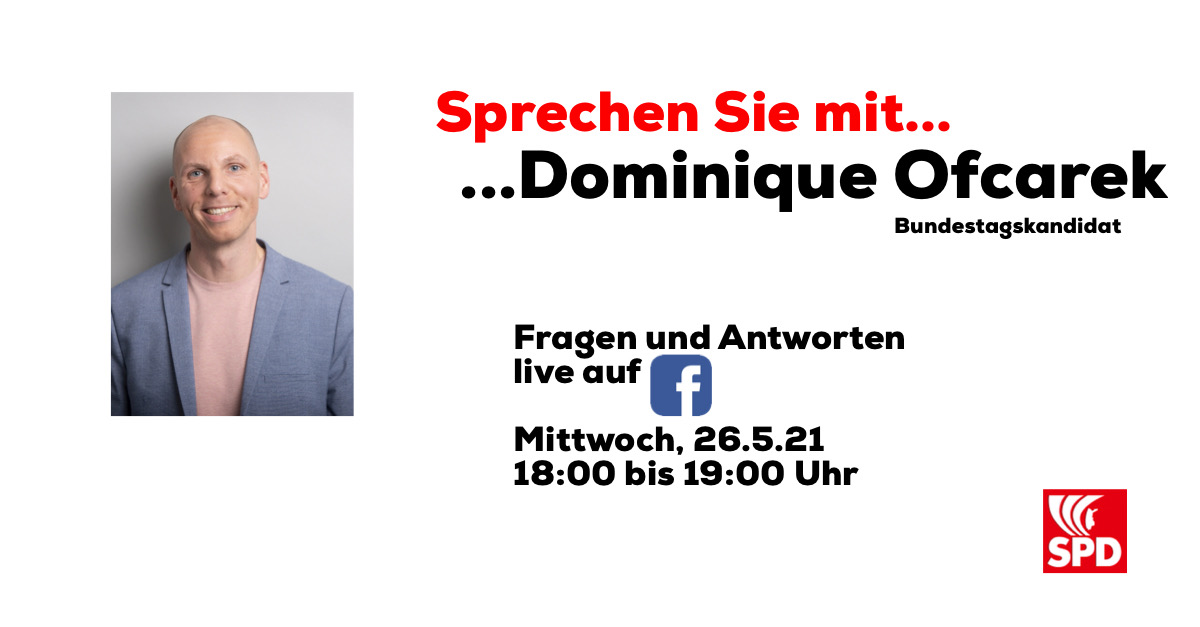 Facebook-Live-Sprechstunde mit Dominique Ofcarek