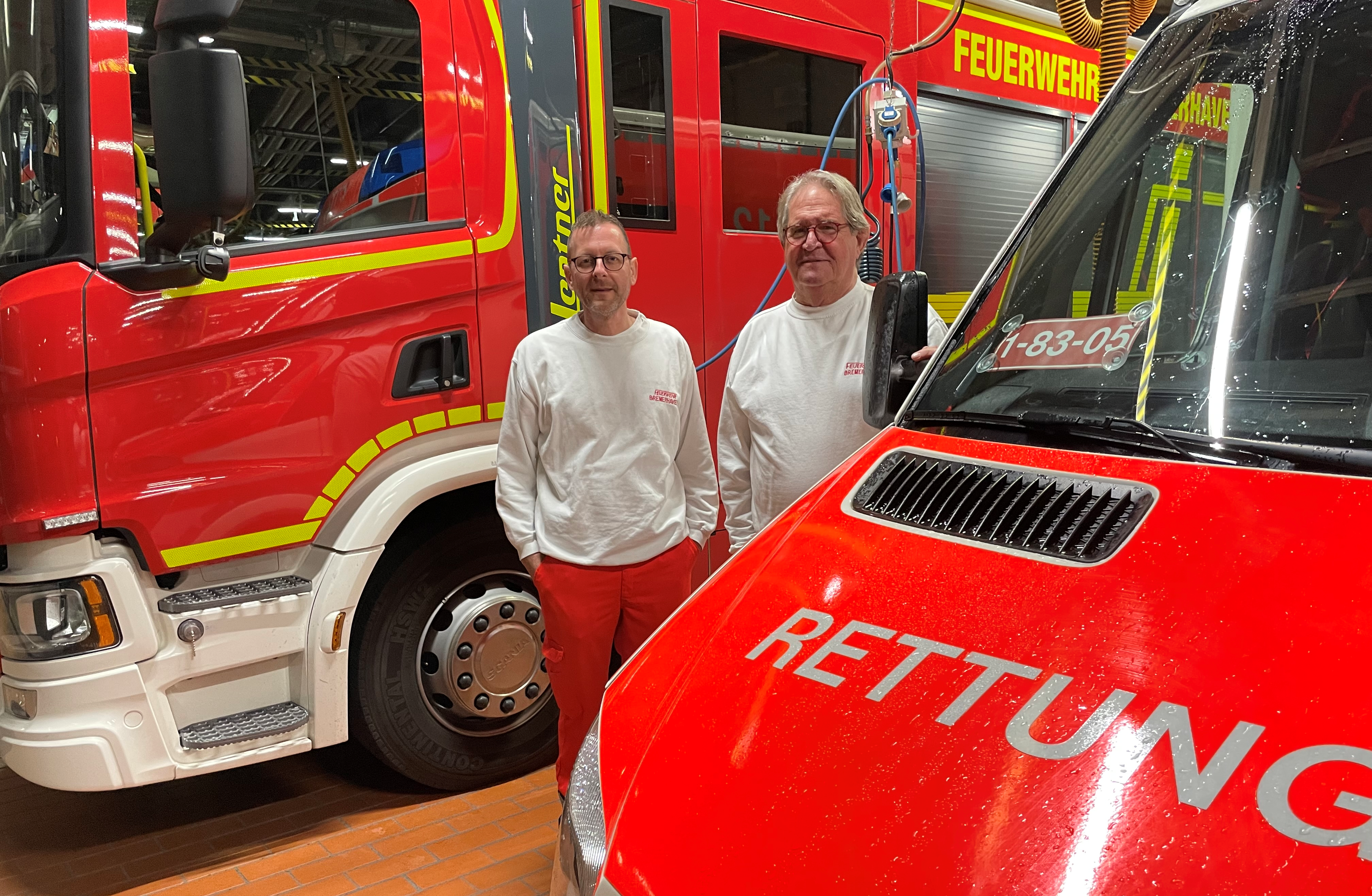 Günthner und Hoffmann begleiten Rettungsdienst der Feuerwehr Bremerhaven – Hochachtung vor der Arbeit des Rettungsdienstes
