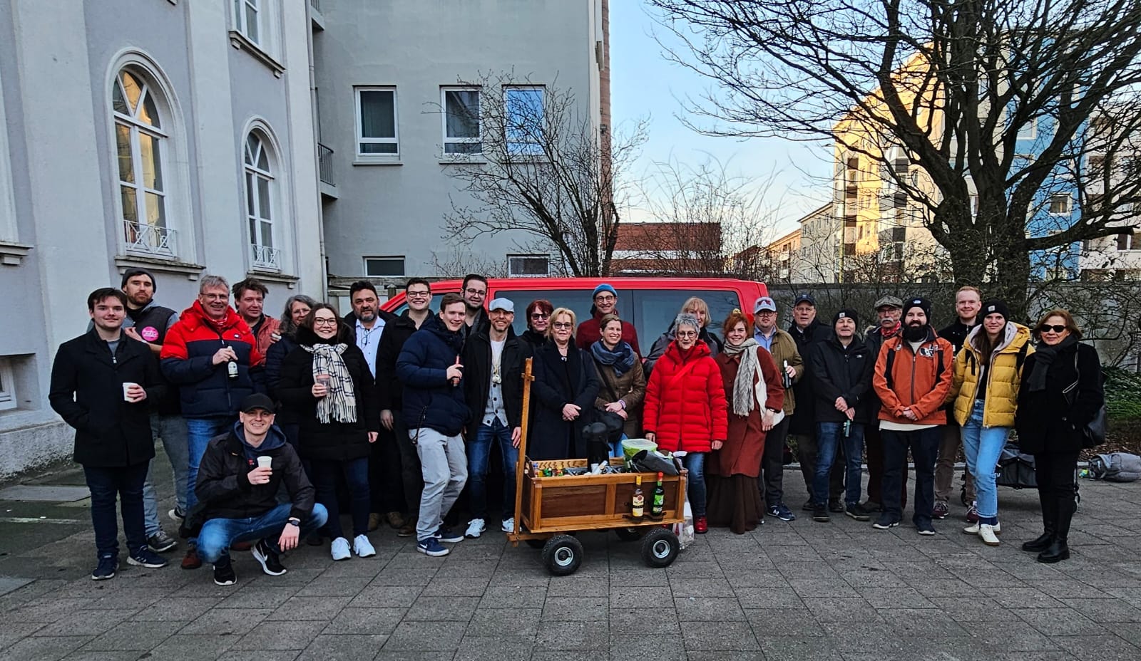 Erfolgreiche Grünkohltour der Ortsvereine Lehe, Mitte und Lehe-Nord