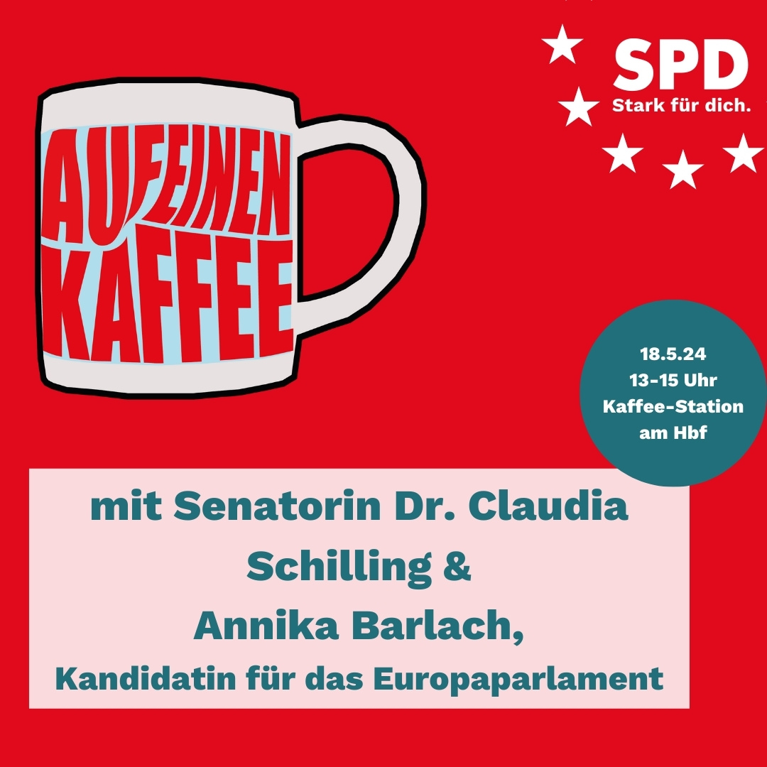 Auf einen kaffee mit senatorin Claudia schilling