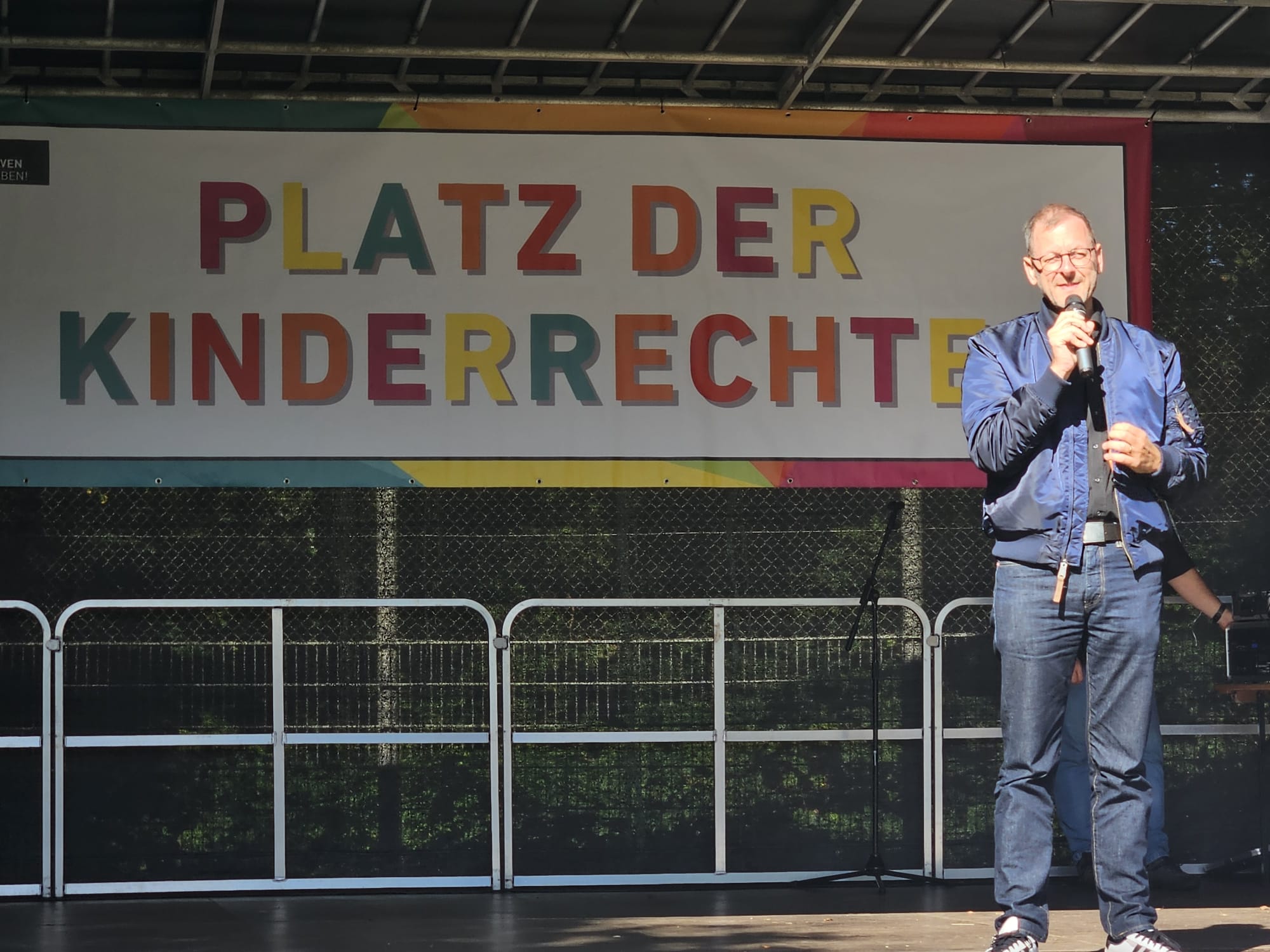 SPD vor Ort: Einweihung des platzes der Kinderrechte in Leherheide