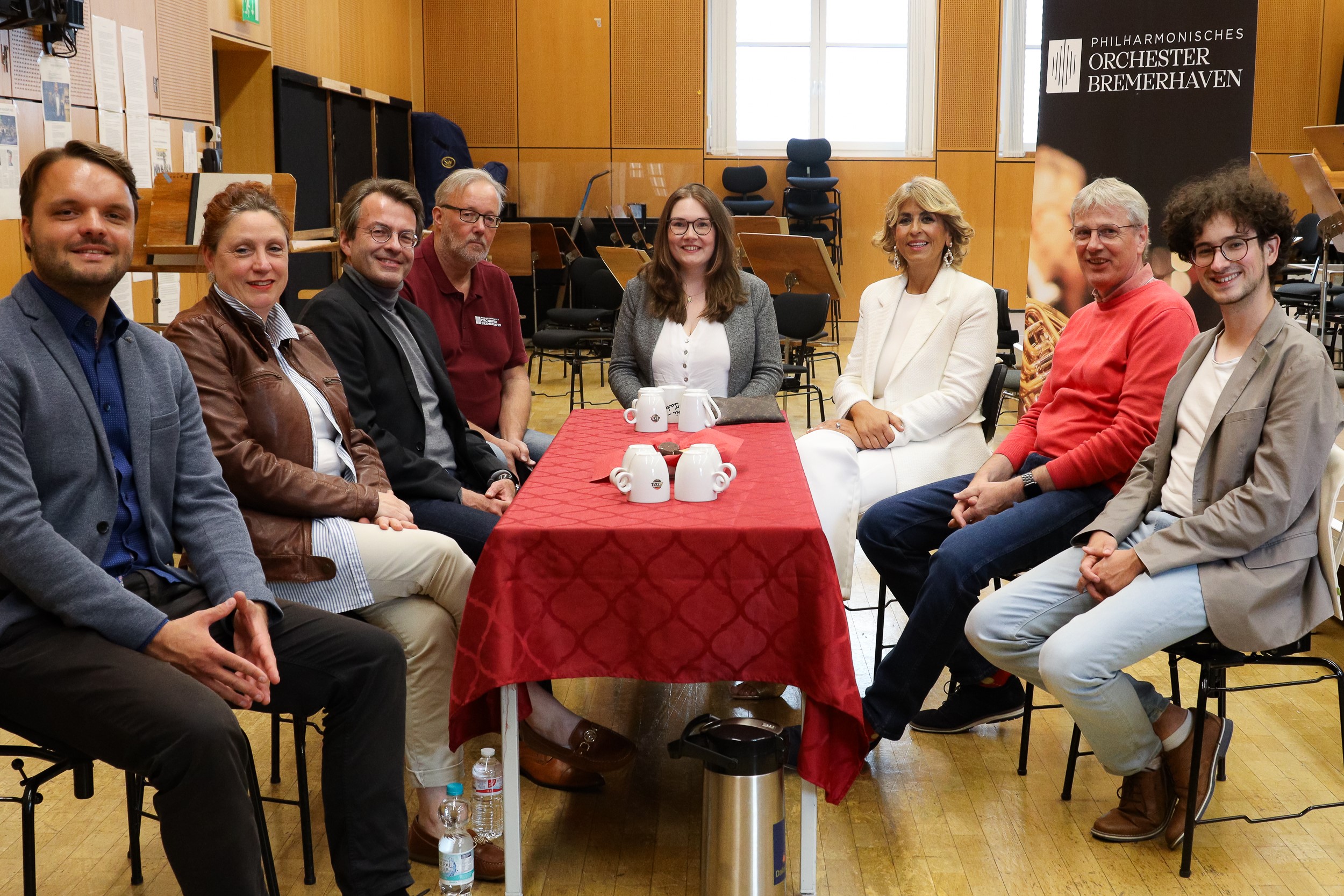 Besuch des Philharmonischen Orchesters durch die Bremerhavener SPD-Bürgerschaftsabgeordneten