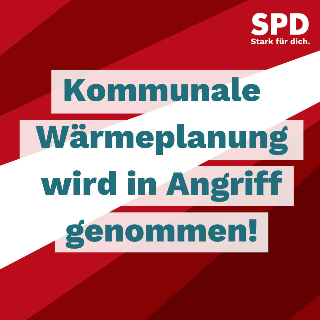 Wir nehmen die kommunale Wärmeplanung in Angriff!