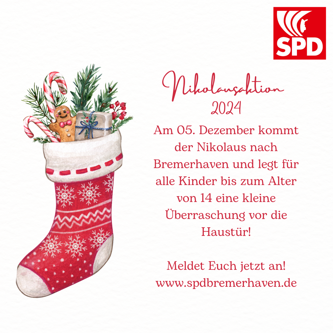 Jetzt für die Nikolausaktion anmelden!