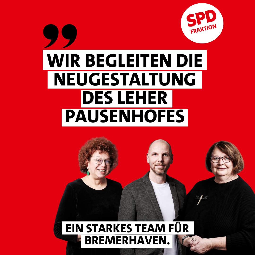 Wir begleiten die Neugestaltung des Leher Pausenhofes