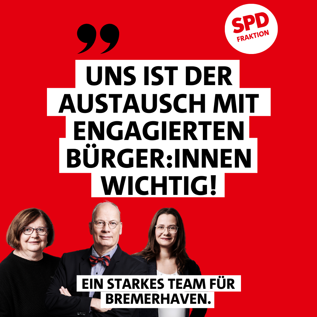 Uns ist der Austausch mit engagierten Bürger:innen wichtig!