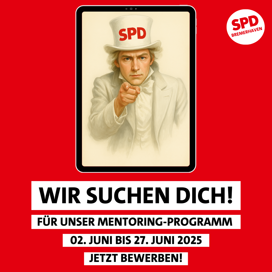 Start des Mentoring-Programms der SPD Bremerhaven: Politik hautnah miterleben! Jetzt Bewerben!