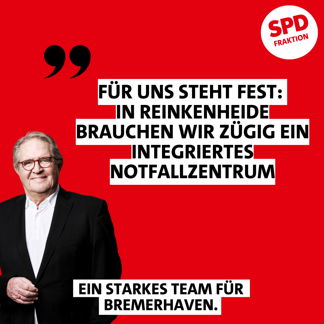 SPD-Fraktion fordert zügige Einführung eines Integrierten Notfallzentrums in Bremerhaven
