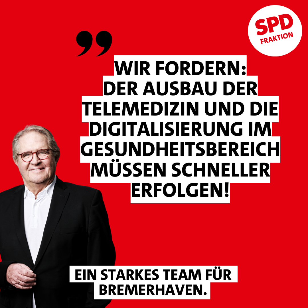 Jörn Hoffmann (SPD) fordert mehr Investitionen in die Gesundheitsinfrastruktur: „Kommen Sie in Bewegung, Frau Bernhard!“