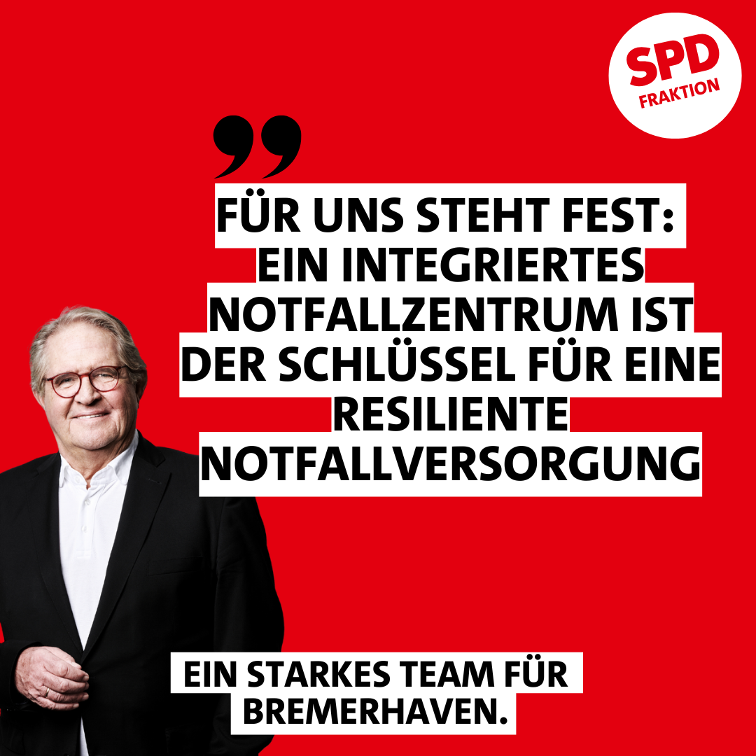 SPD-Fraktion fordert ein resilientes Notfallversorgungssystem mit besserer Koordination zwischen Krankenhäusern, Notdiensten und Sozialdiensten