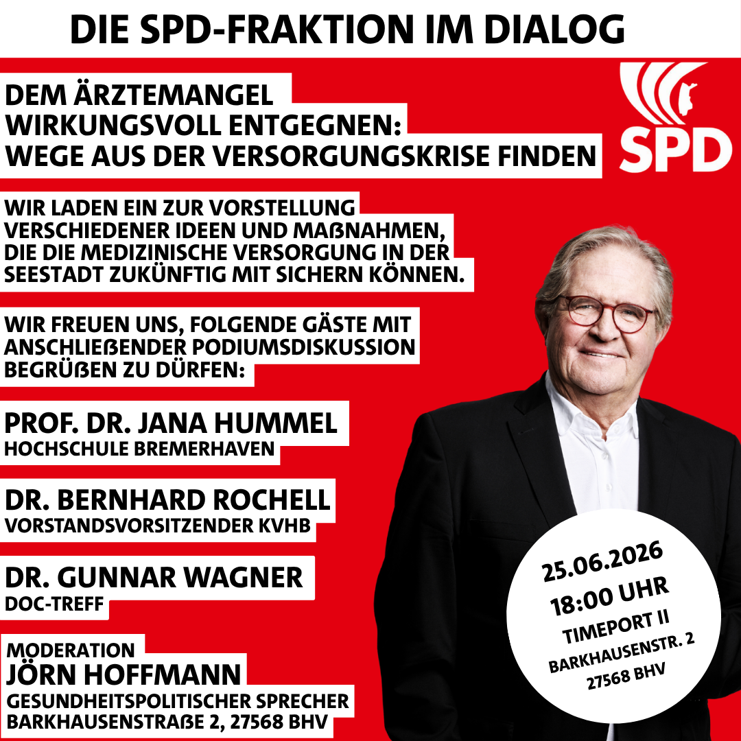 SPD-Fraktion im Dialog: Ärztemangel wirkungsvoll entgegnen – Wege aus der Versorgungskrise finden