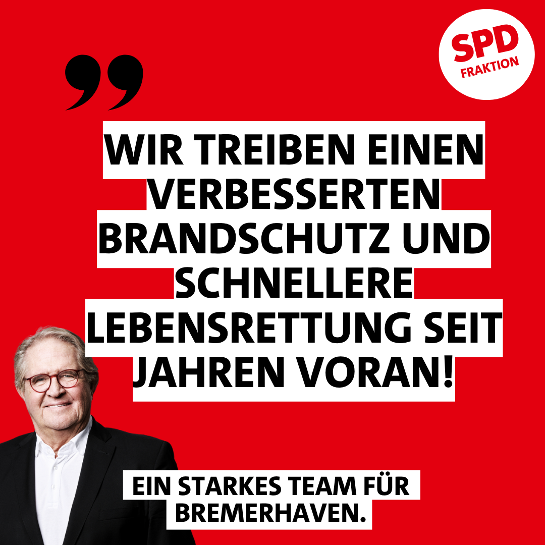 SPD-Fraktion begrüßt die Ermöglichung einer neuen Feuerwehrwache im Stadtnorden
